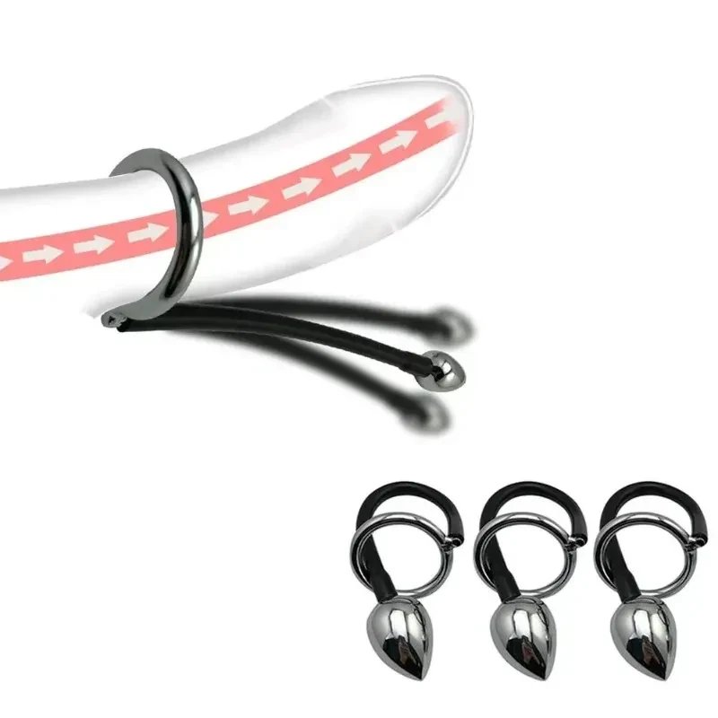 accessoire anal acier inoxydable de luxe