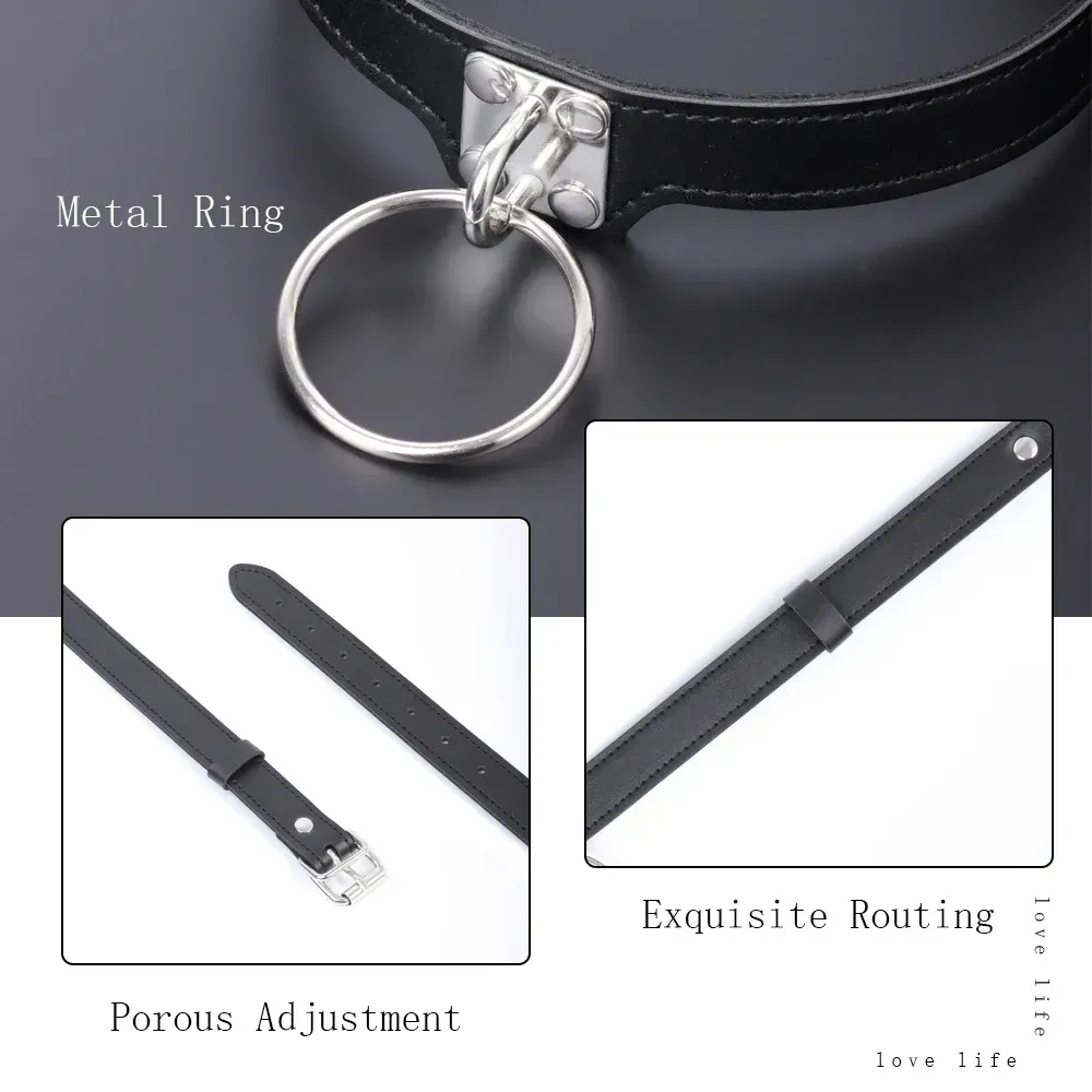 accessoire bdsm collier et anneau