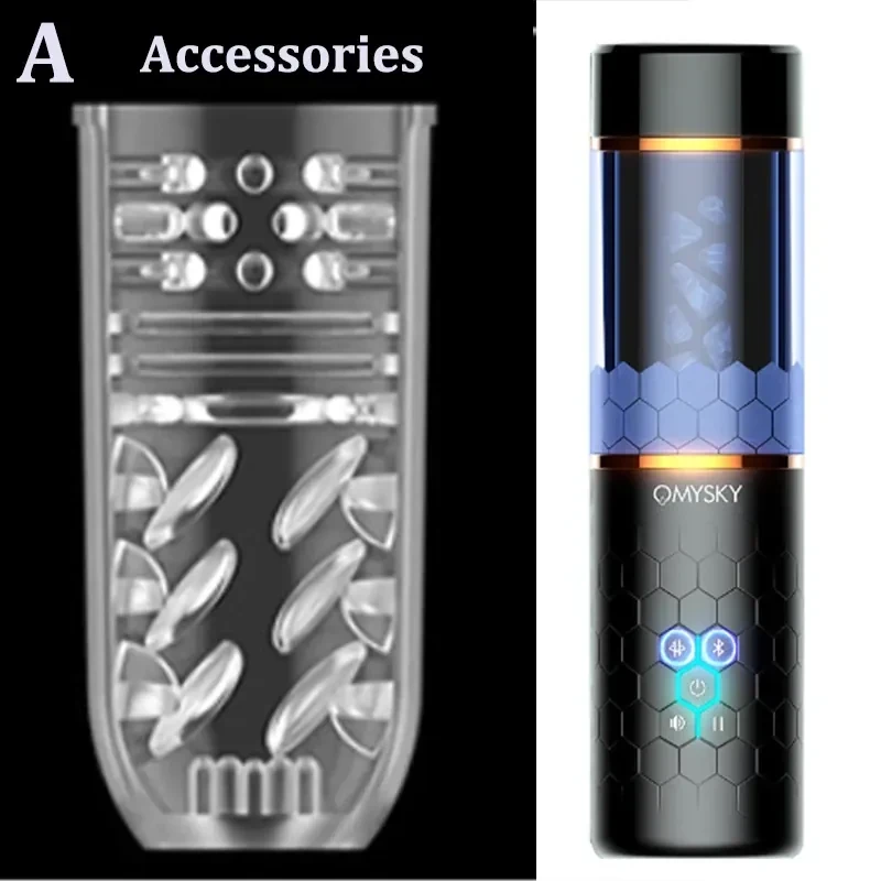 accessoire masturbatoire masculin en resine lisse