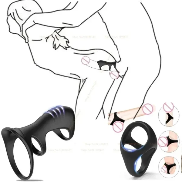 accessoire pénien en tpr souple