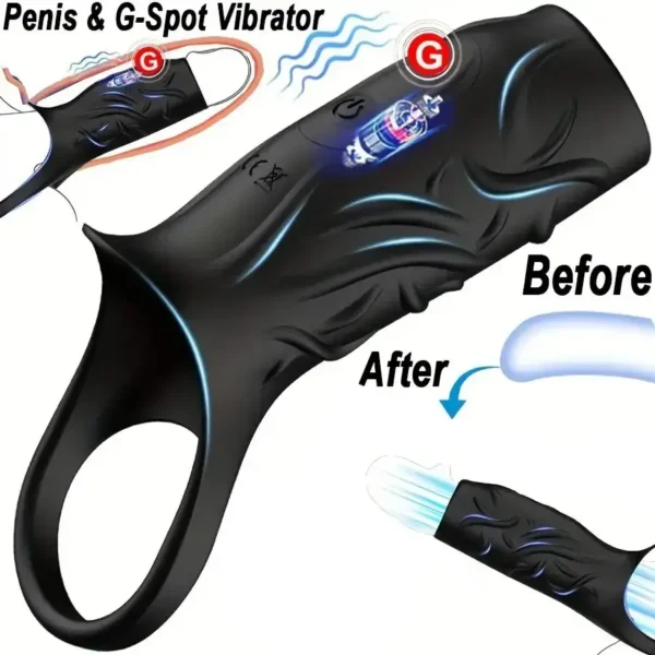 accessoire sexuel anneau vibrant silicone