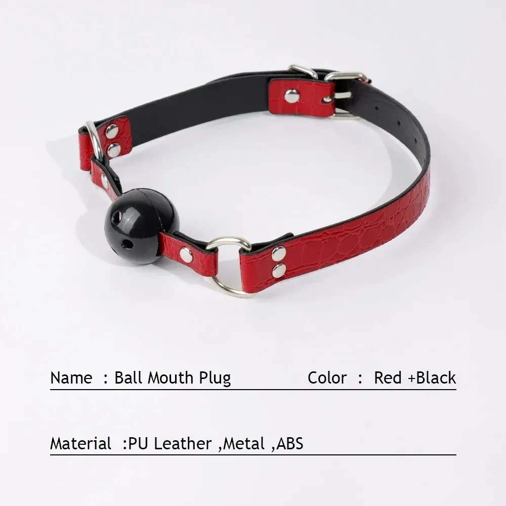 accessoire sm avec balle respirante