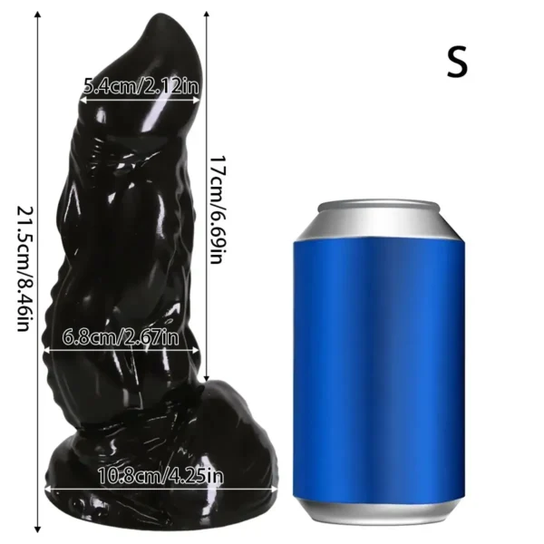 anal dragon texturé pour couple débutant