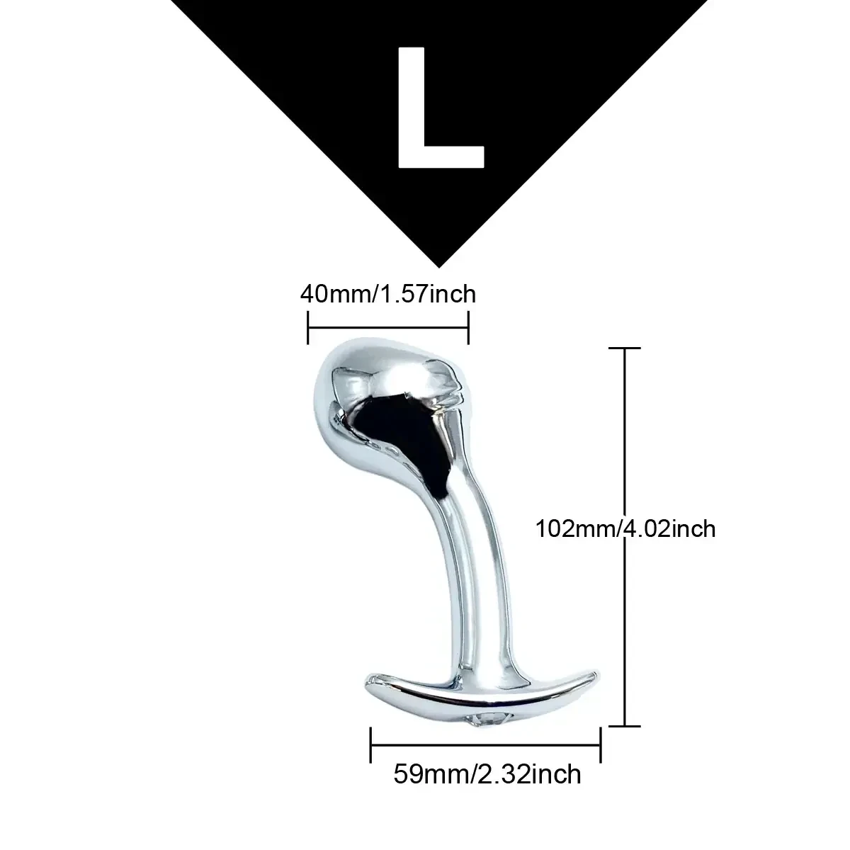 ancre metallique plug anal debutant