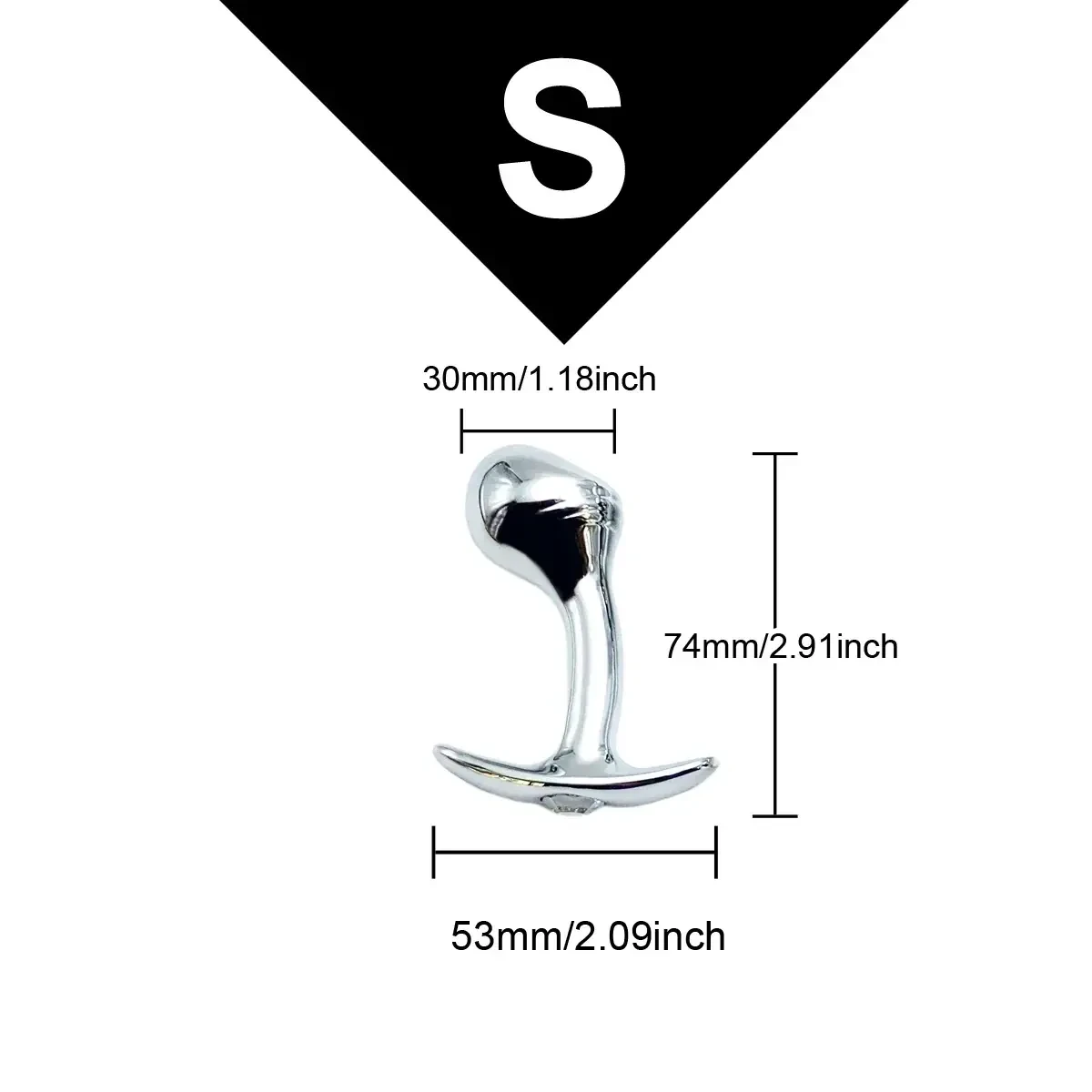 ancre metallique plug anal homme