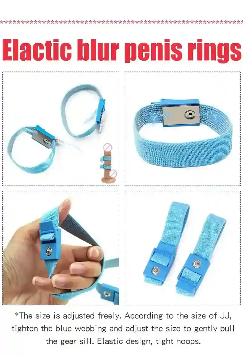 anneau penien abs pour electrostimulation