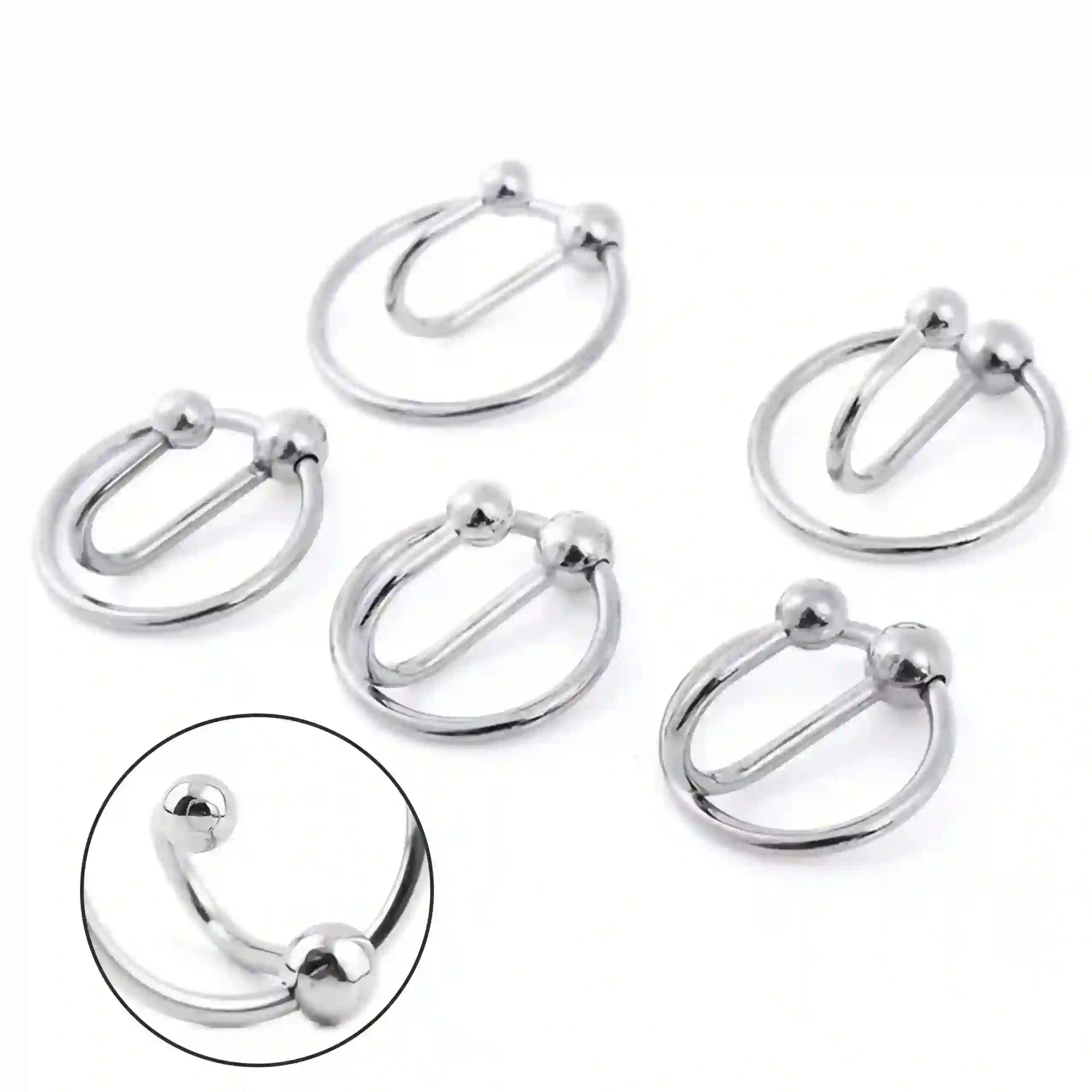 anneau pénien acier inoxydable texturé