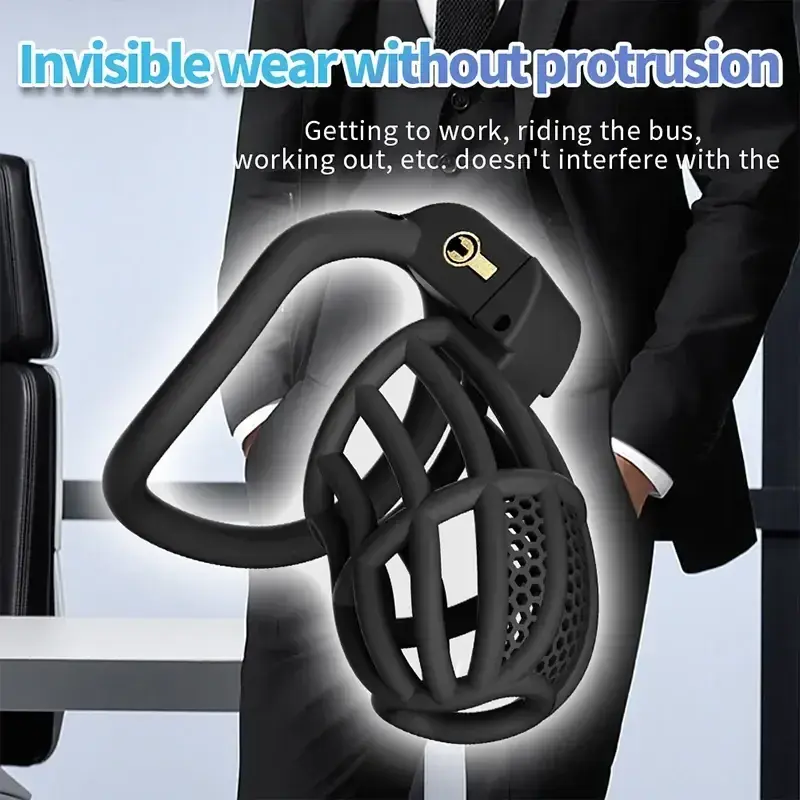 anneau penien metal et cage abs