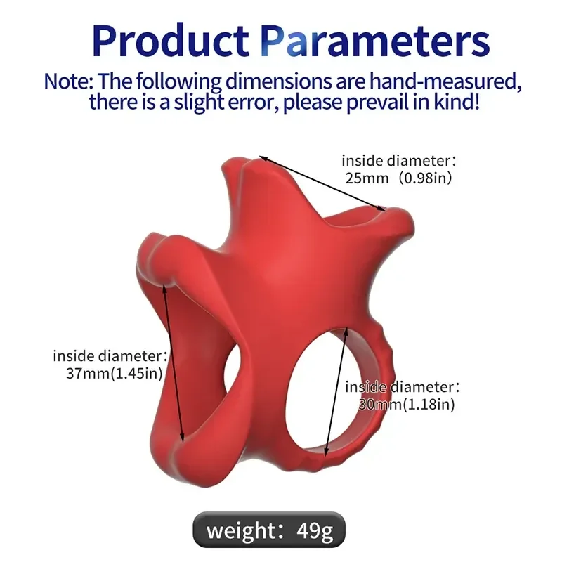 anneau penien scrotum vibrant silicone