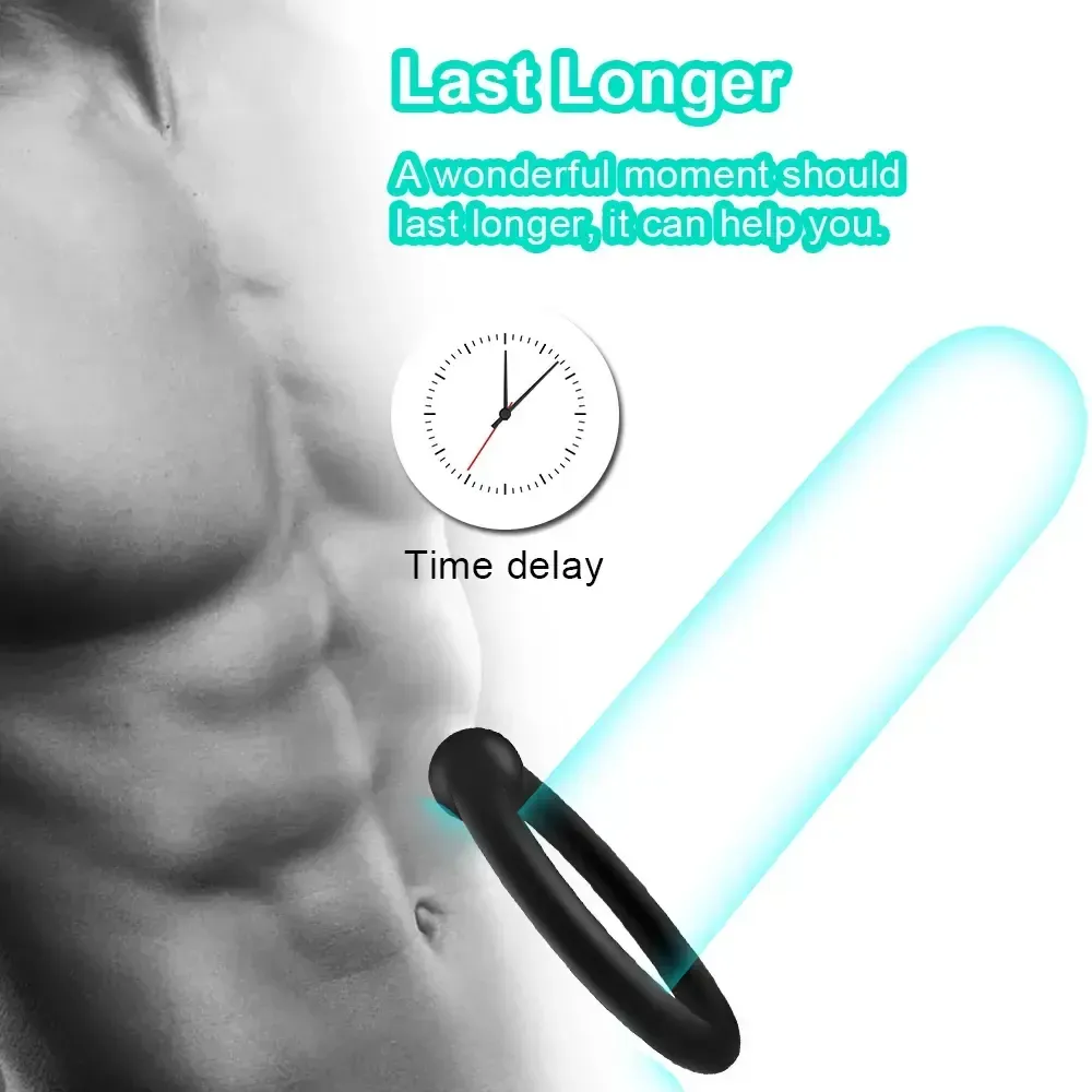 anneau penien silicone flexible et doux