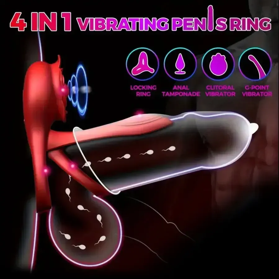 anneau penien silicone premium rechargeable