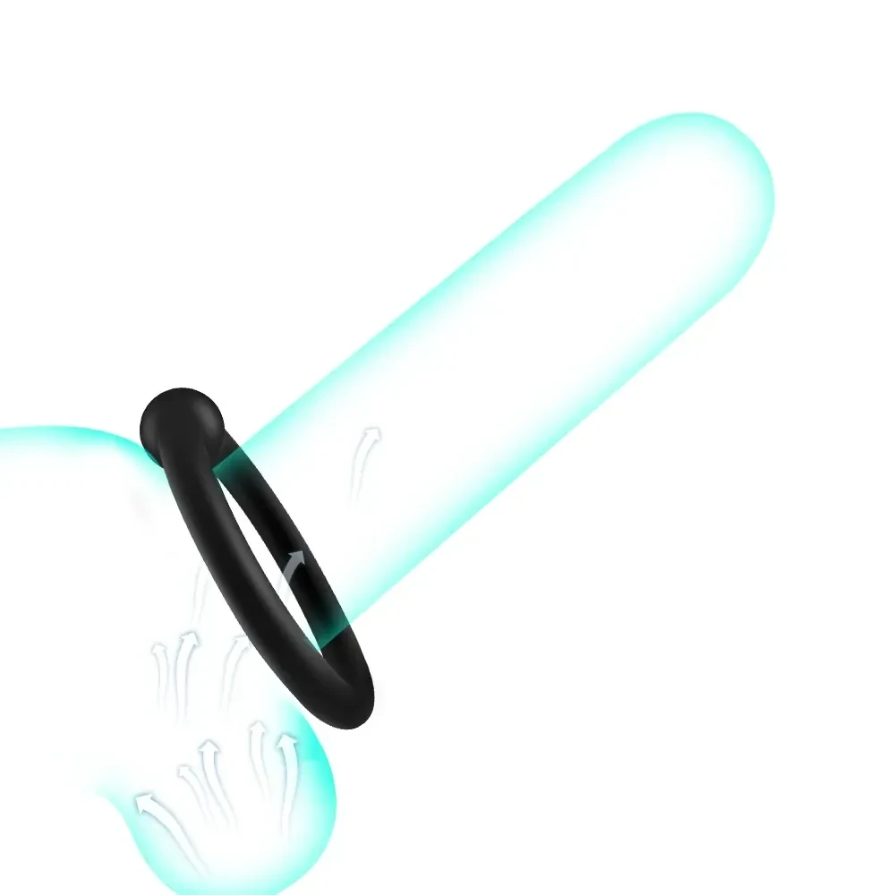 anneau penien vibrant silicone medical 13