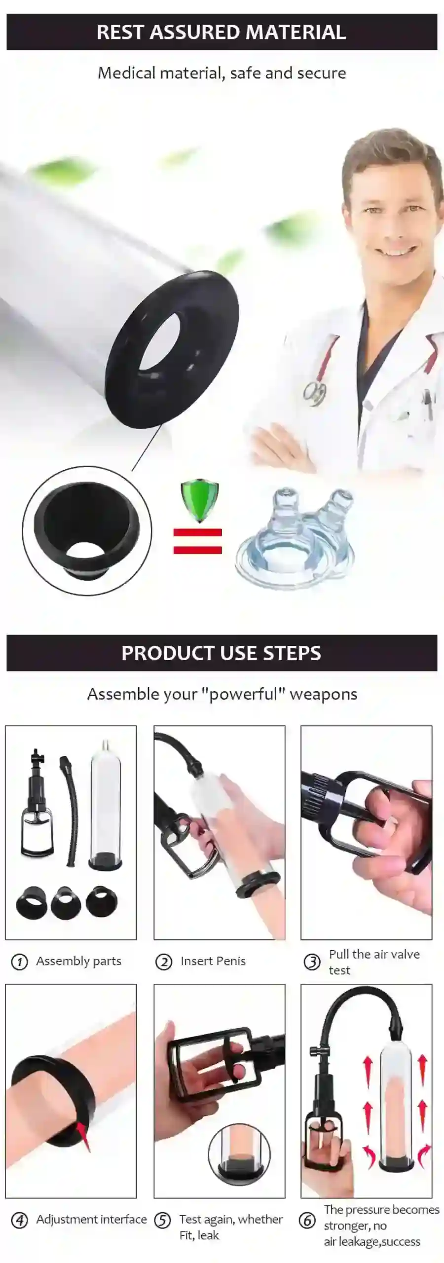 anneau penien vibrant silicone medical 3