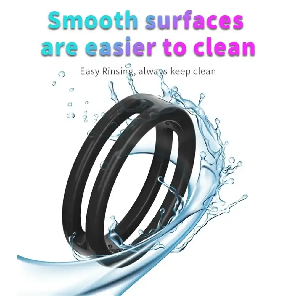 anneau penien vibrant silicone medical 8