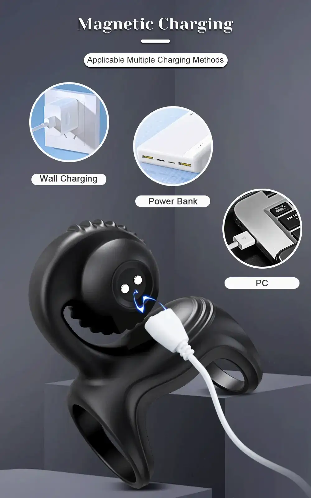 anneau penien vibrant silicone medical app