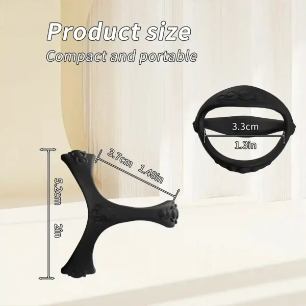anneau pénien vibrant silicone médical ergonomique