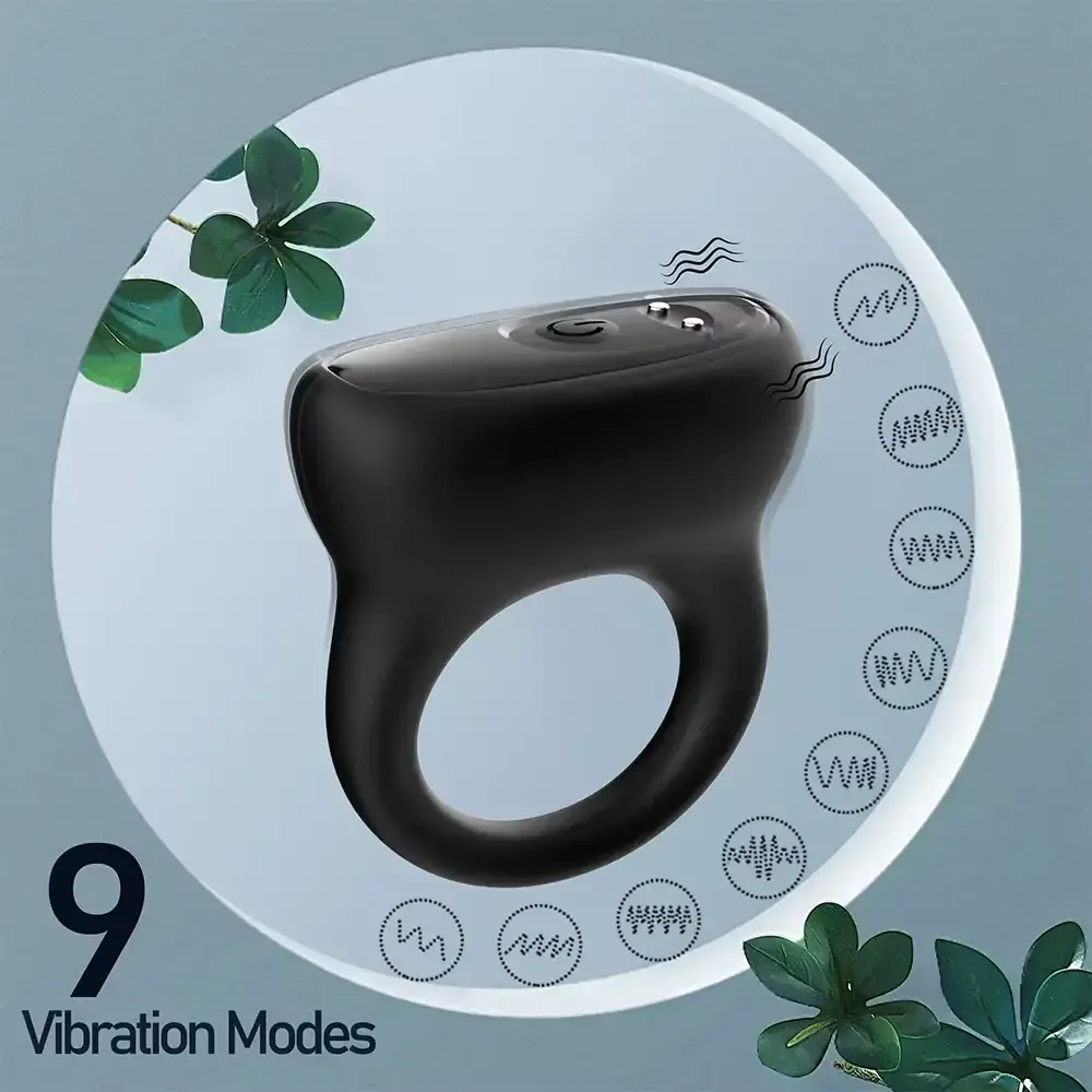 anneau penien vibrant silicone medical premium