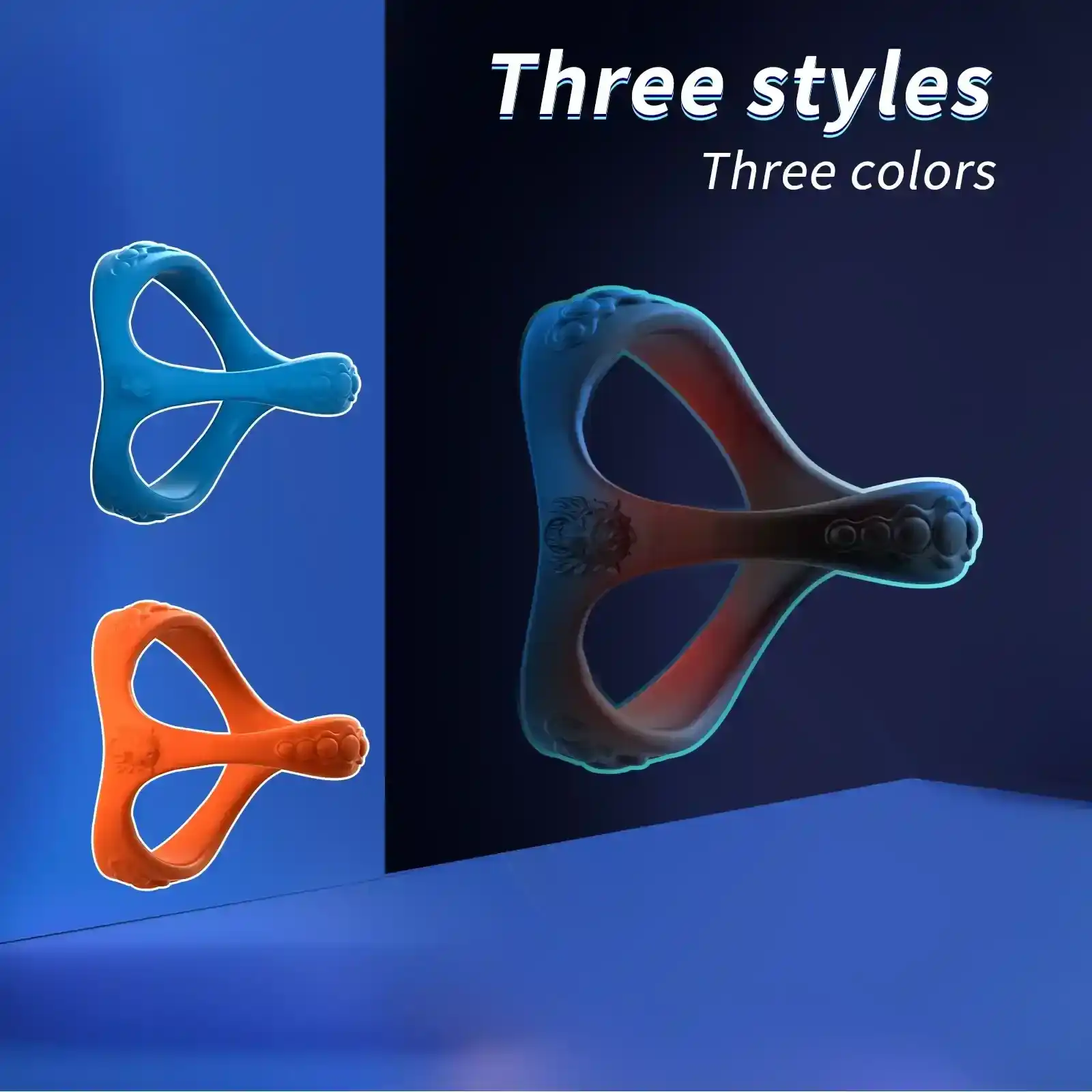 anneau penien vibrant silicone medical reutilisable