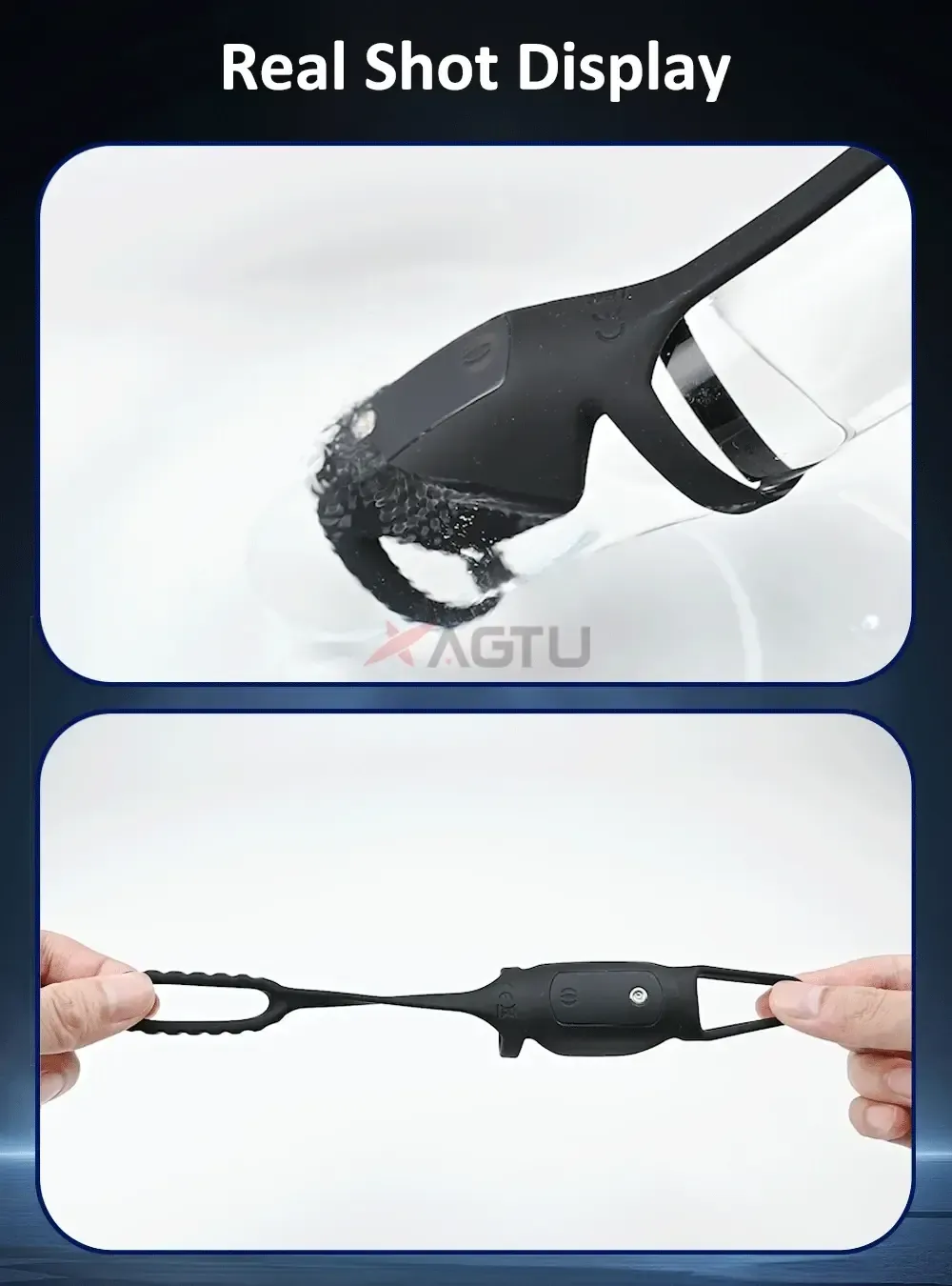 anneau penien vibrant silicone rechargeable