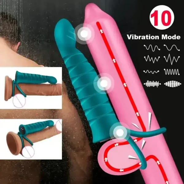 anneau pénien vibrant stimulation urètre prostate