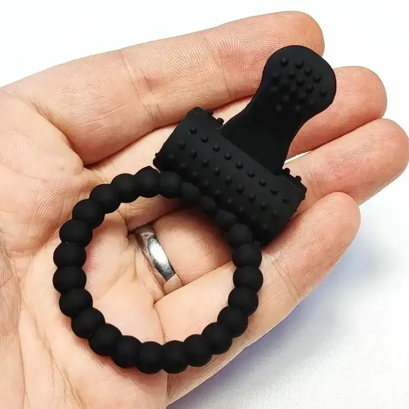 anneau vibrant étanche pour pénis et clitoris