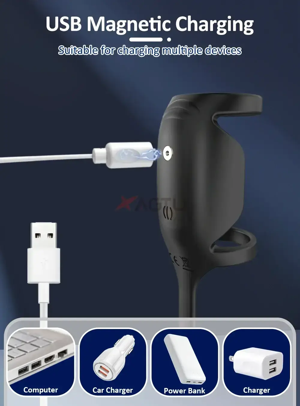 anneau vibrant pour homme etanche