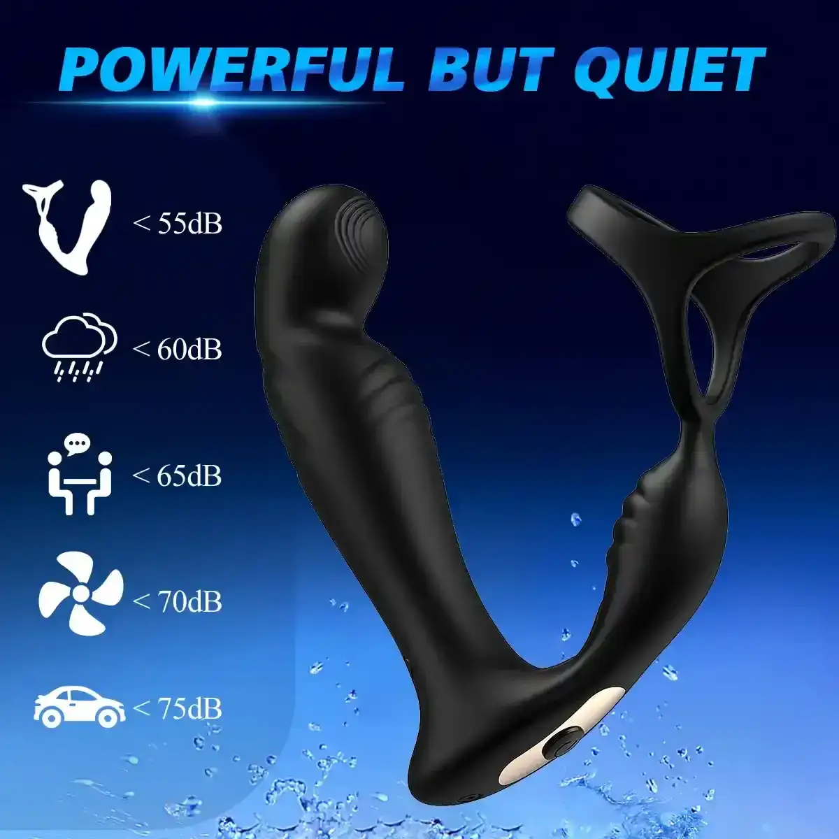 anneau vibrant prostate double stimulation