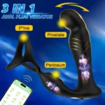 anneau vibrant prostate vibrations personnalisables