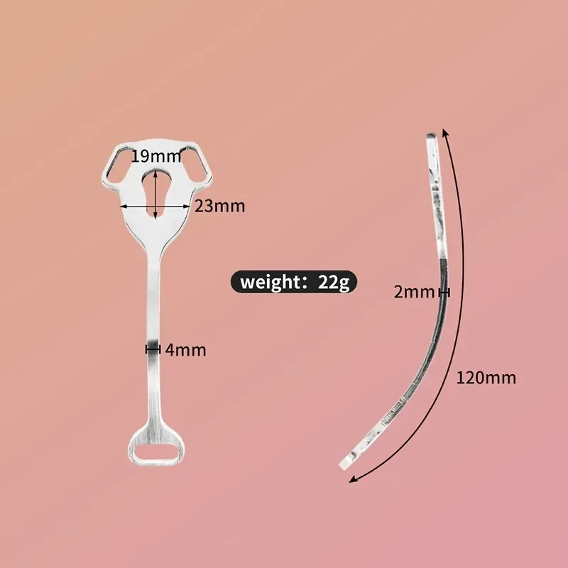 appareil chastete penienne acier ajustable