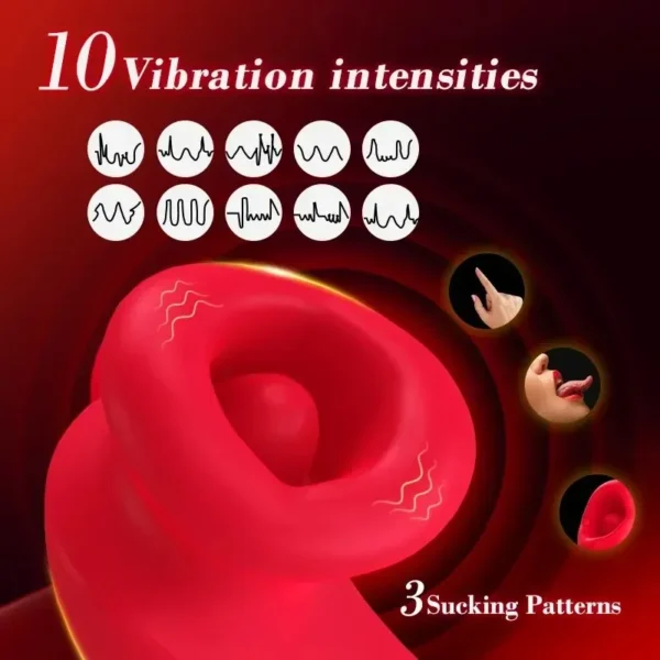 appareil de massage clitoridien vibrant