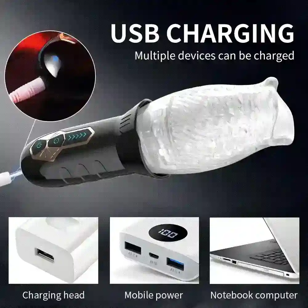 appareil de masturbation masculine rotatif