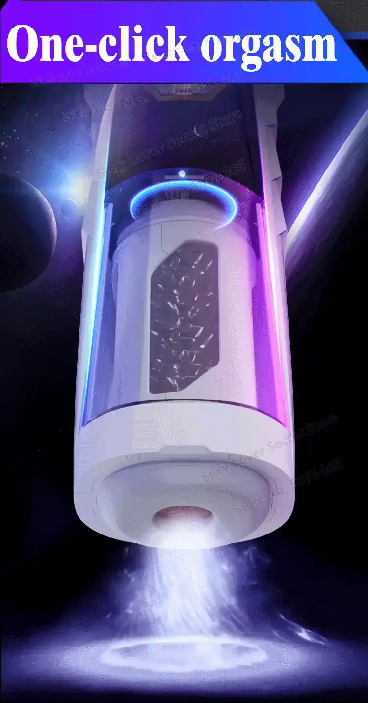 appareil de masturbation telescopique vibrant