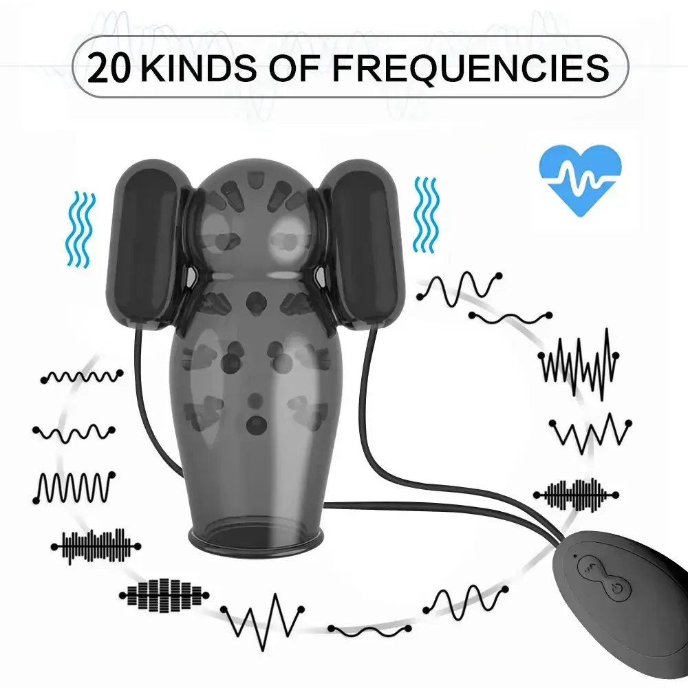 appareil de plaisir masculin vibrant gland