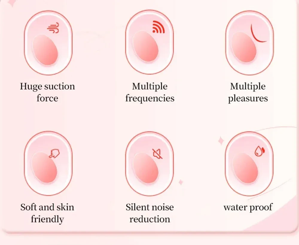 appareil de succion clitoridienne ergonomique