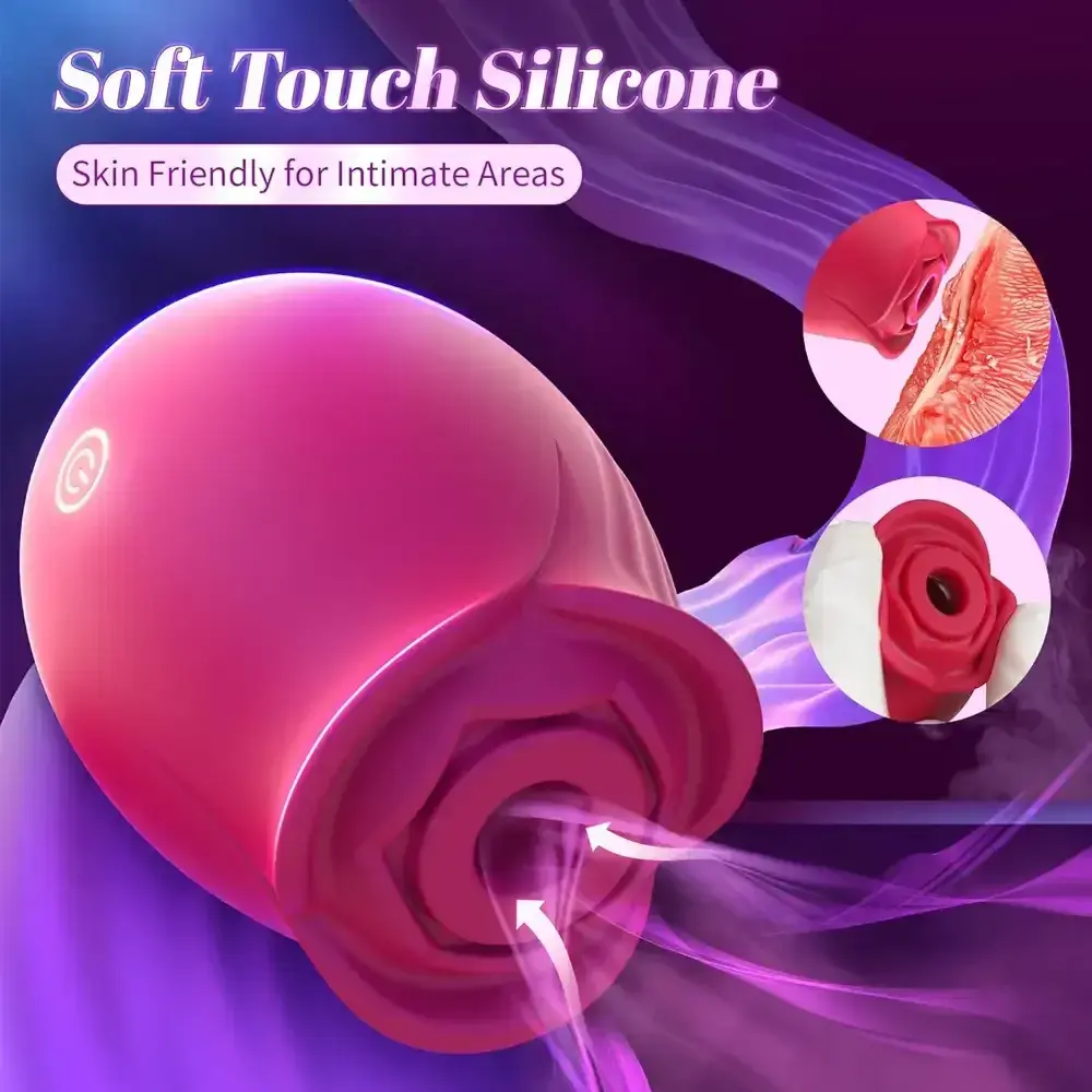 appareil de succion clitoridienne rose