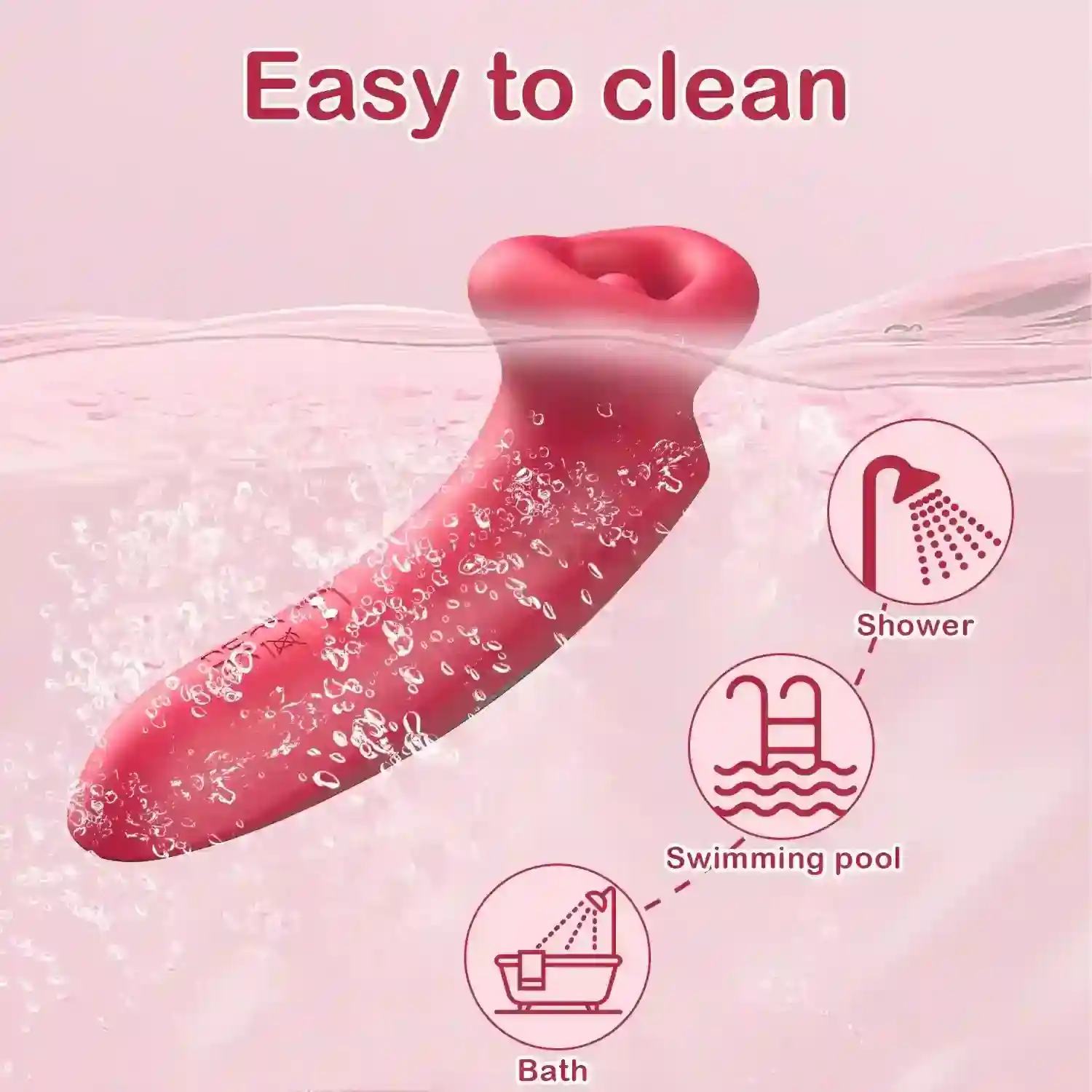 appareil de succion vibrant et étanche