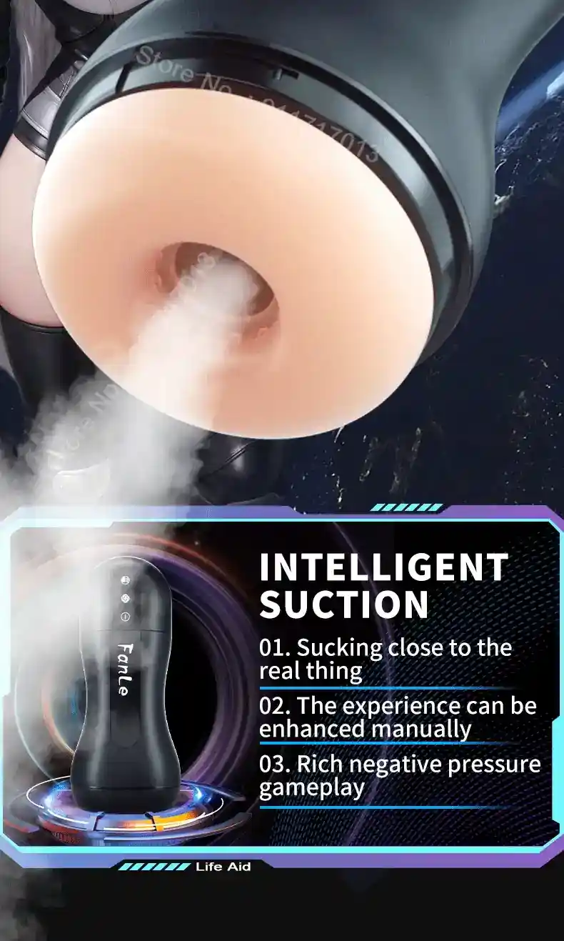 appareil masturbation masculine connecte et chauffant