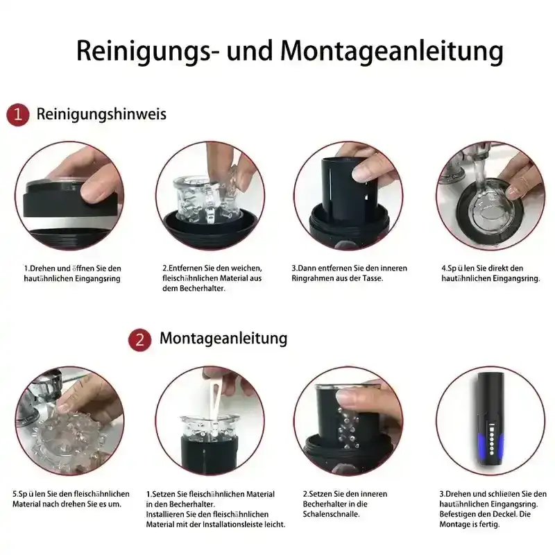 appareil masturbation masculine rechargeable 1