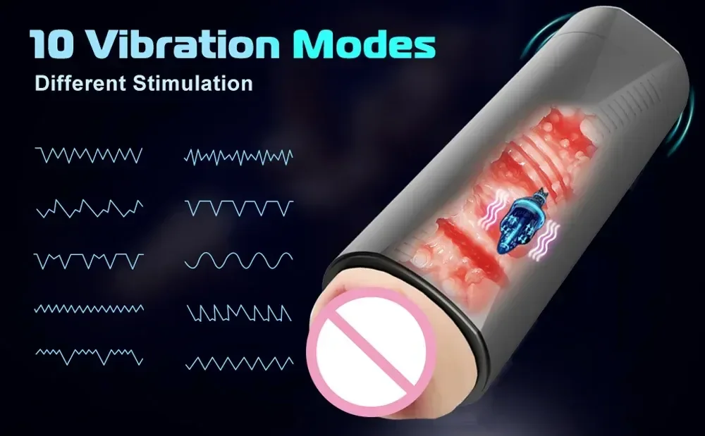 appareil masturbation masculine rechargeable 3