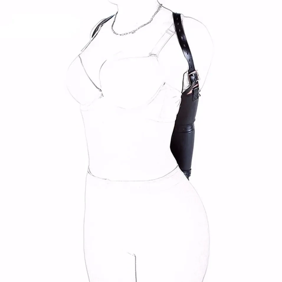 attaches de bras cuir pu souple securisees