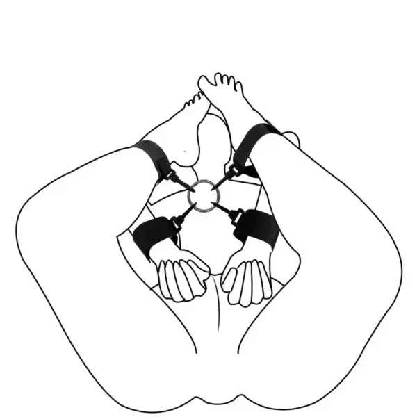 bandeau pour les yeux en dentelle noire