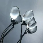 billes anales transparentes tailles variées