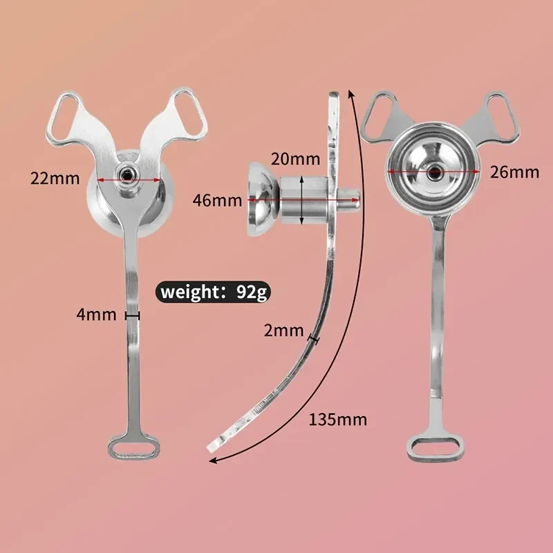 cage chastete acier inox design ergonomique