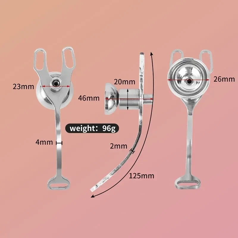 cage chastete acier inox maintien securise