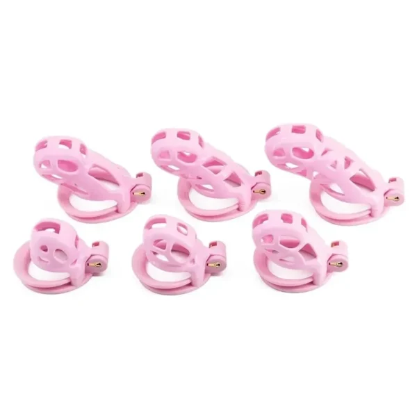 cage chasteté homme cobra résine noire