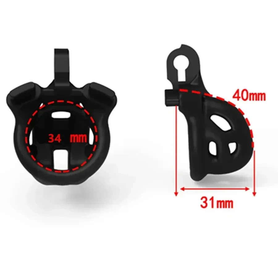 cage chastete homme resine reglable