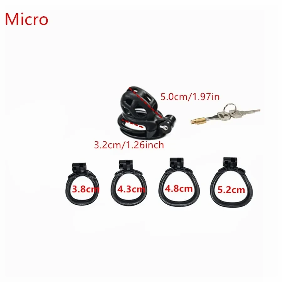 cage chastete homme resine uretral