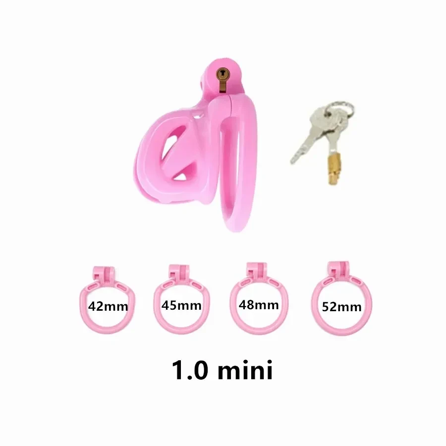 cage chastete masculine ergonomique resine