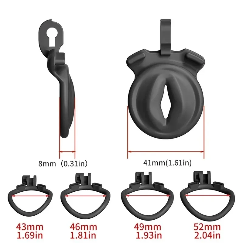 cage de chasteté homme avec verrou