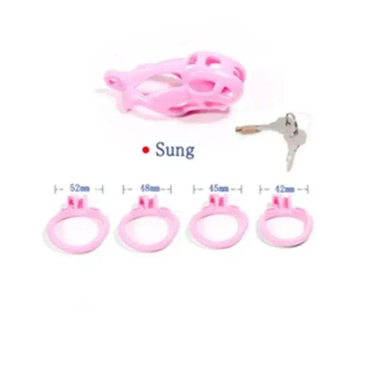 cage de chastete penis resine